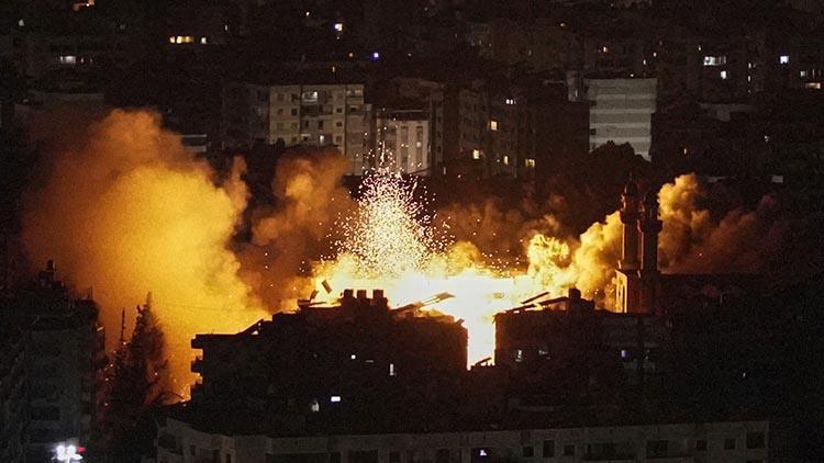 İsrailden arefe gecesi Beyruta hava saldırısı