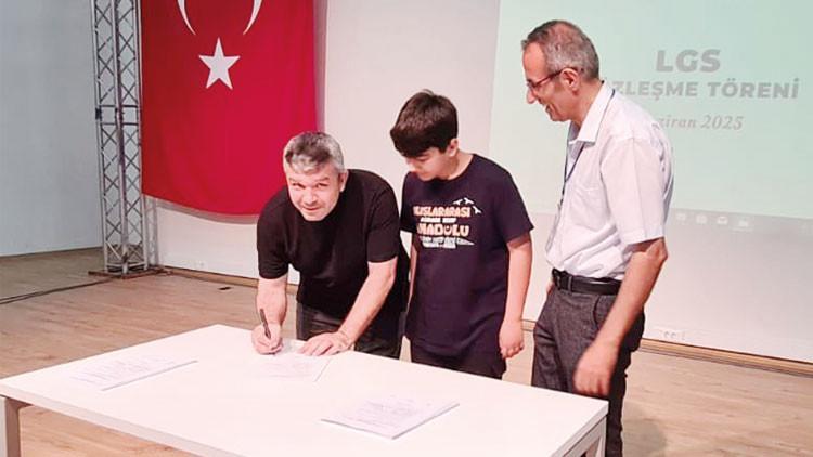LGS için ‘başarı’ sözleşmesi