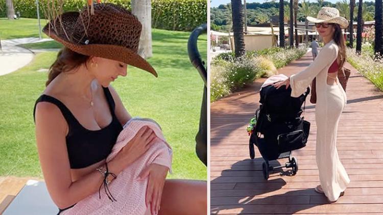 Çocuk sorusu canlarından bezdirmişti... 10 yıl sonra tam bir aile oldular... Bebekle ilk lüks tatil