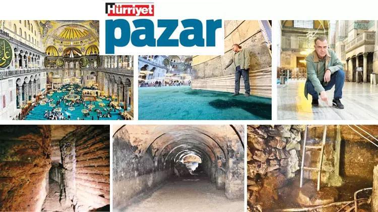 “Ayasofya’nın tıkanmış damarlarını açıyoruz”