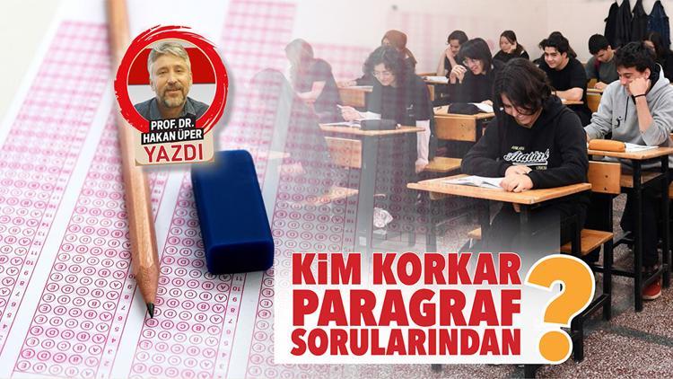 Kim korkar paragraf sorularından