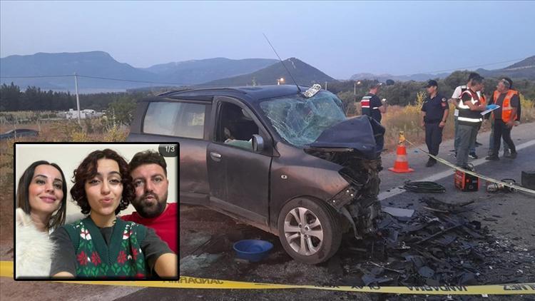 İzmirde zincirleme kazada ölen 3 kardeş yan yana toprağa verildi