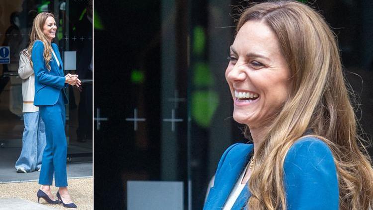Kuralcı Kate bu defa asilik yaptı... Kahkaha ata ata yasakları ihlal etti