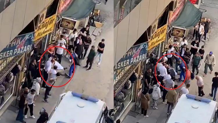 Sokak ortasında yere yığıldı, kalp masajıyla hayata döndü O anlar kamerada