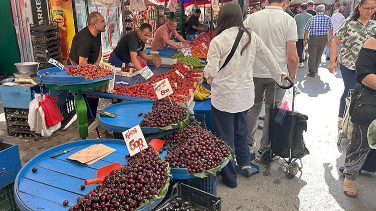 Zirai don vurdu, kirazın kilosu 500 TLden satılmaya başlandı