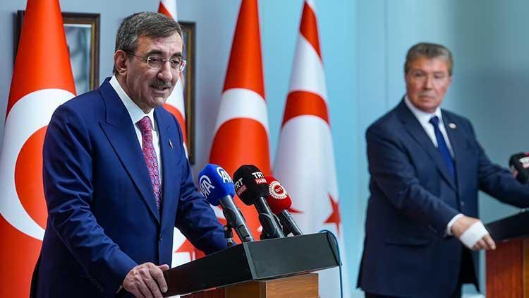 Cumhurbaşkanı Yardımcısı Yılmaz: KKTC ekonomisine zarar verme çabalarına hiçbir şekilde kayıtsız kalınmayacak