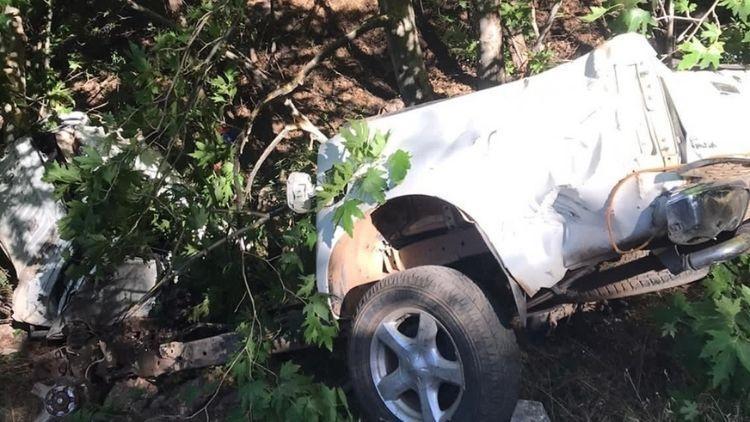 Feci kaza Uçurumdan yuvarlanan kamyonetteki iki kişi öldü