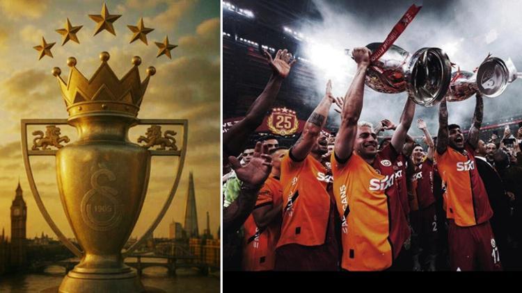 Hürriyet: Galatasaray’ın şampiyonluk kupası Londra’ya geliyor: 25. şampiyonluk tekne partisiyle kutlanacak