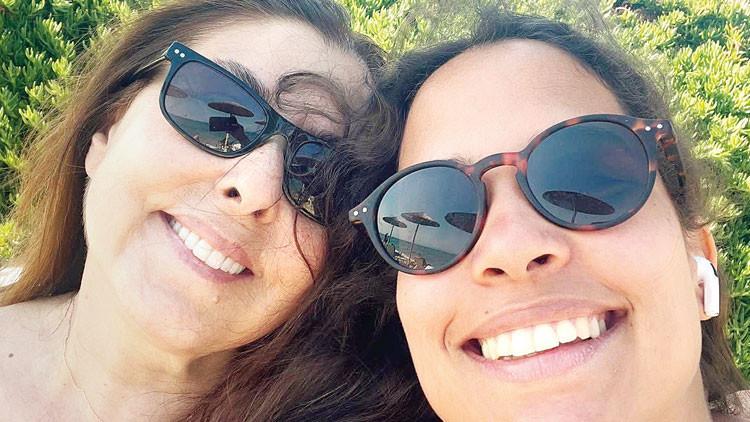 Anne-kızın tatil keyfi