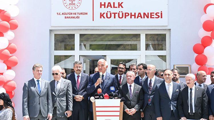 Bakan Ersoy Hakkaride: Bu coğrafya artık terörle değil kültürle ve turizmle anılıyor
