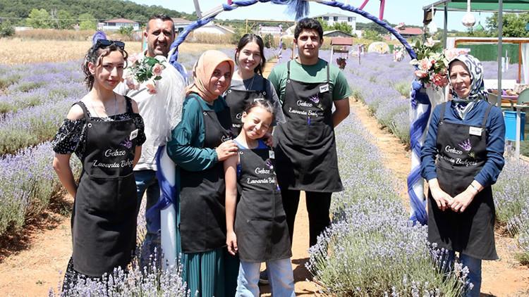 Hayalindeki bahçe öğrenci ve kadınlara gelir kapısı oldu