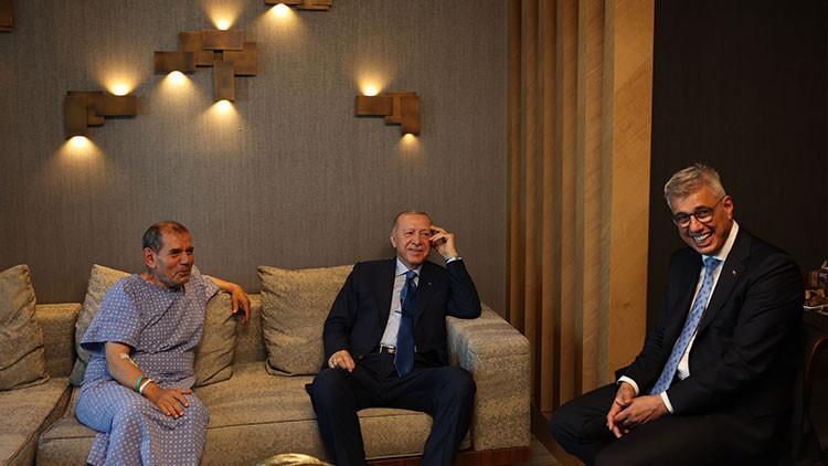 Hürriyet: Cumhurbaşkanı Erdoğandan Dursun Özbeke hastanede ziyaret
