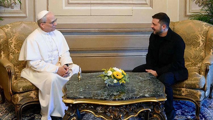 Vatikanda kritik ziyaret: Zelenski ile Papa görüştü
