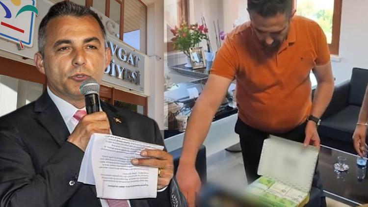 Manavgat Belediyesine yolsuzluk operasyonu | Baklava kutusu görüntüleri ortaya çıkmıştı: Başkan Yardımcısı Her şeyi anlatıp not defterini verdi