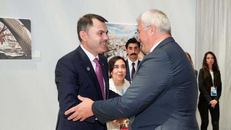 Bakan Kurum, Ukrayna Dışişleri Bakanı ile görüştü