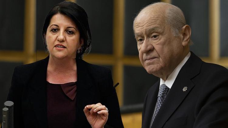 MHP Lideri Bahçeli ile Pervin Buldan telefonda görüştü