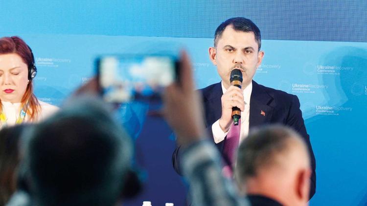 Bakan Kurum, asrın inşa seferberliğini dünyaya anlattı ‘Ukrayna’nın yeniden inşasına katkı verebiliriz’