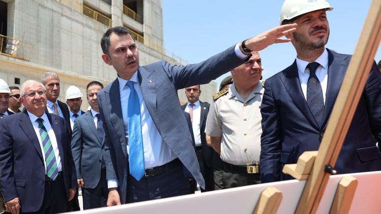 Türkiyenin yeni savunma karargahında geri sayım Bakan Kurum paylaştı Türkiyenin yeni savunma karargahında geri sayım Bakan Kurum paylaştı