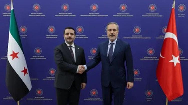 Dışişleri Bakanı Hakan Fidan, Suriyeli mevkidaşı ile görüştü