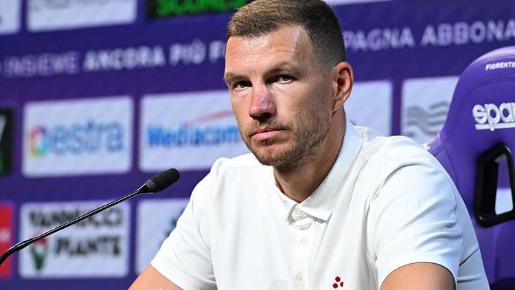 Hürriyet: Edin Dzeko, Fiorentina transferi sonrası konuştu: Kenara atılacak biri değilim