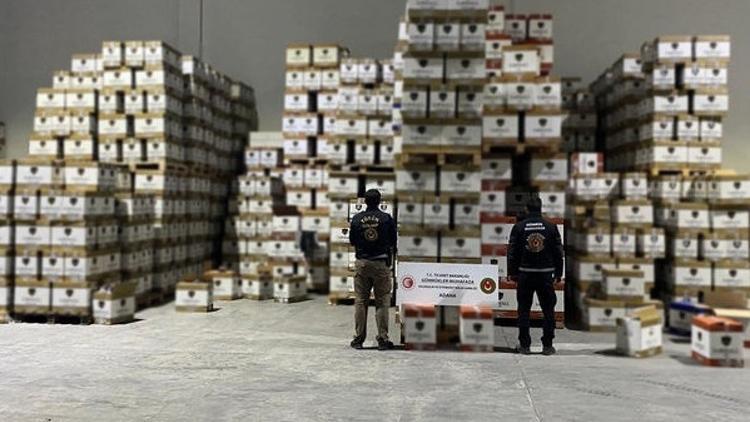 Ticaret Bakanlığından dev sigara operasyonu 451 milyon TLlik darbe