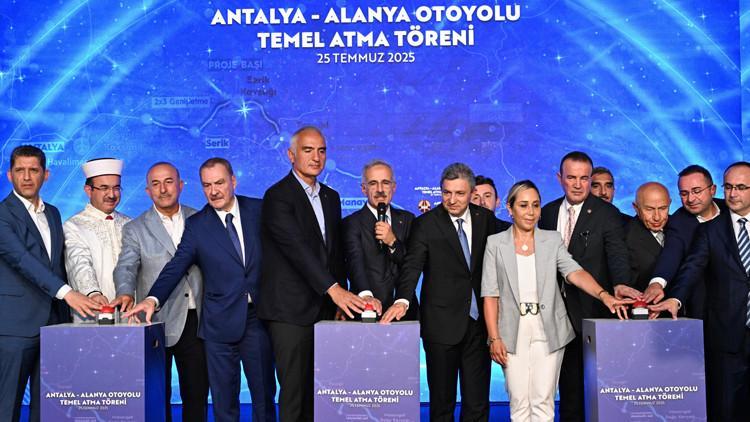 Antalyaya dev yatırım 4 saat süren yol 36 dakikaya düşecek