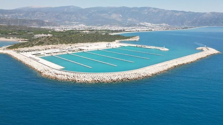 Demre Yat Limanı hizmete açıldı