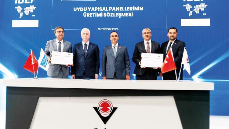 Uydu panellerinin üretimi için işbirliği Uydu panellerinin üretimi için işbirliği