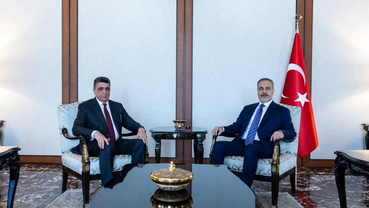 Bakan Fidan, Libya Sayıştay Başkanı Şakşakı kabul etti