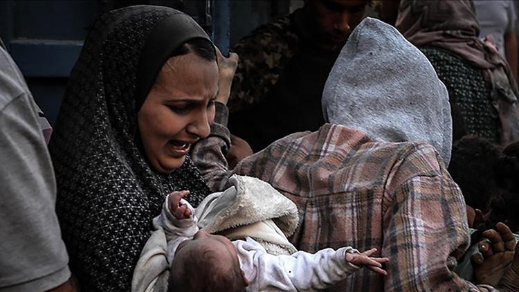 İsrailin dayattığı açlık nedeniyle Gazzede bir bebek daha hayatını kaybetti