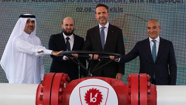 Azerbaycan gazının Türkiye üzerinden Suriye’ye ihracatı başladı