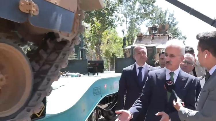 Altay tankını yerli vagon taşıyacak Altay tankını yerli vagon taşıyacak