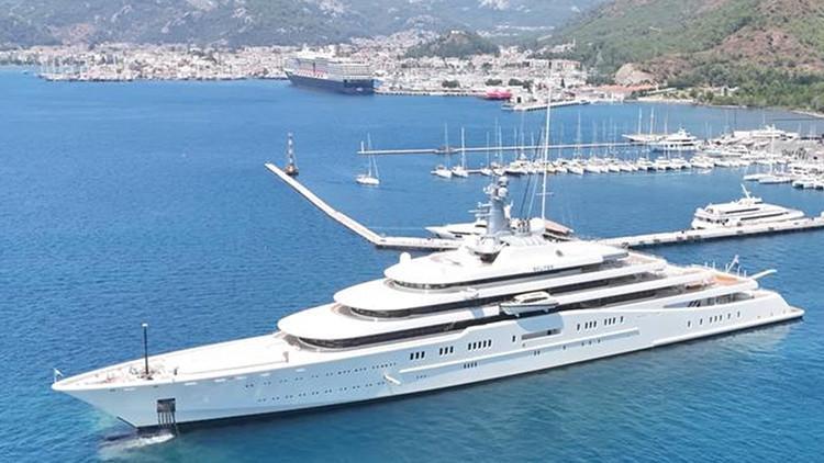 Rus Milyarder Abramoviçin yatı 2 yıl sonra Marmaristen demir aldı
