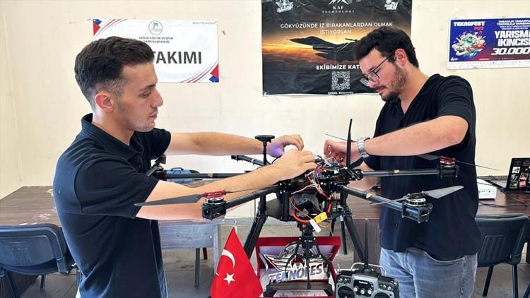 Yerli dron TEKNOFEST finalinde