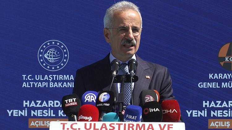 Bakan açıkladı: Seyahat süresi 30 dakikadan 8 dakikaya düştü