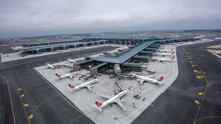 Avrupanın en yoğunu İstanbul Havalimanı oldu