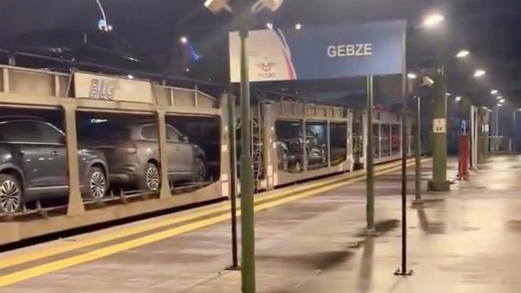 Togg otomobilleri trenle Avrupa’ya gidiyor