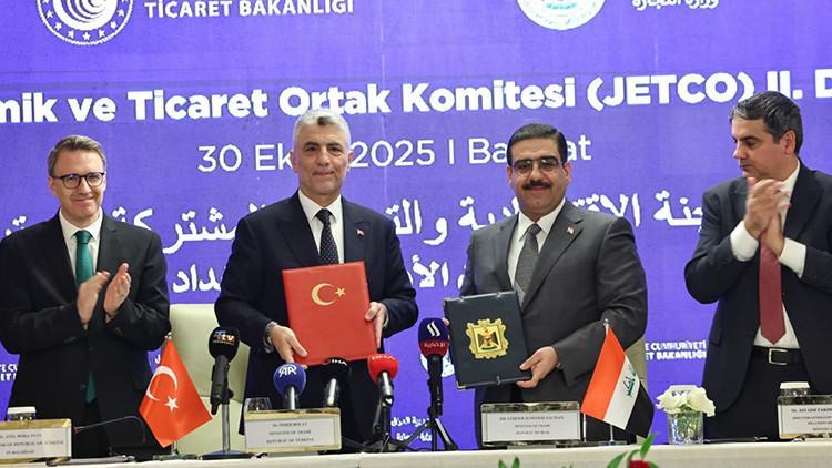 Türkiye-Irak arasında yeni dönem başlıyor İmzalar atıldı