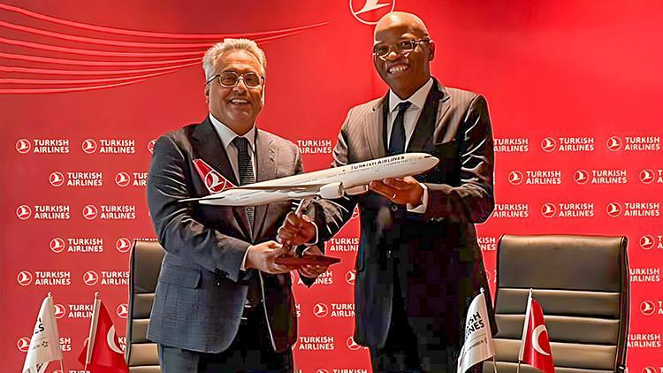 THY ve South African Airwaysden ortak uçuş anlaşması