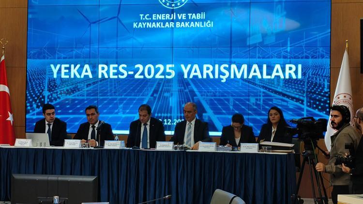 YEKA RES-2025 yarışmaları tamamlandı YEKA RES-2025 yarışmaları tamamlandı