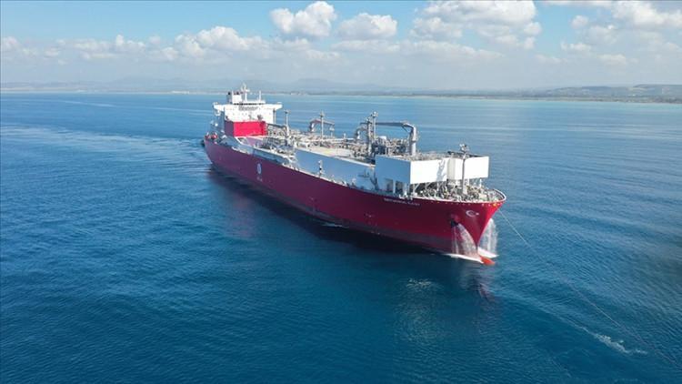 Ertuğrul Gazi FSRU 100. transferini gerçekleştirdi Ertuğrul Gazi FSRU 100. transferini gerçekleştirdi