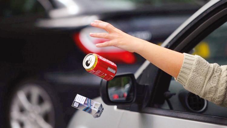 Yere çöp atmanın cezası 8 bin 700 TL