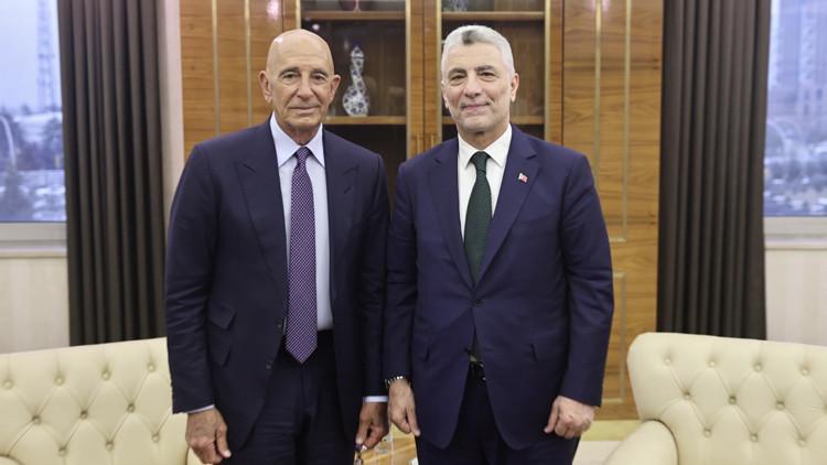 Bakan Bolat, ABD Büyükelçisi Barrack ile görüştü