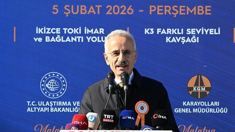 Malatyaya üç stratejik karayolu projesi