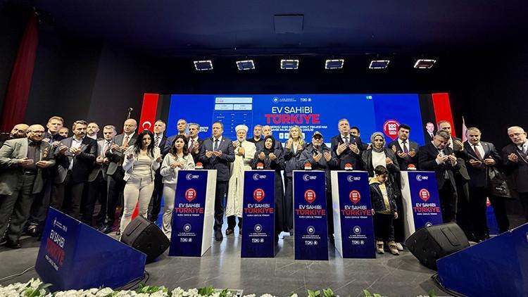 Dev sosyal konut hamlesi Bir ilde daha hak sahipleri belli oldu