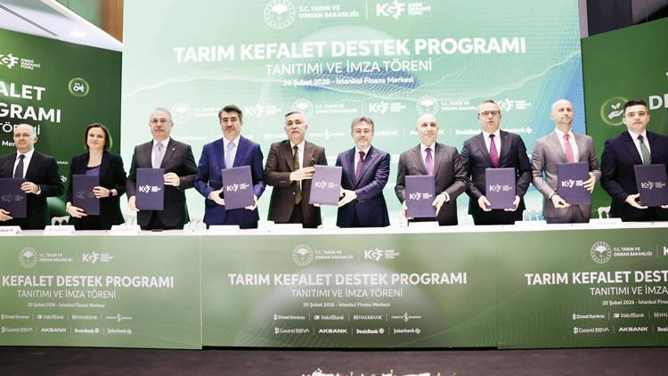 30 milyar liralık tarım kredisine teminat 30 milyar liralık tarım kredisine teminat