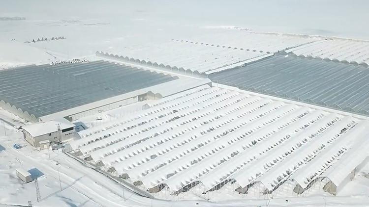 Karlar altında üretim Ağrı’da tarıma dev yatırım Karlar altında üretim Ağrı’da tarıma dev yatırım