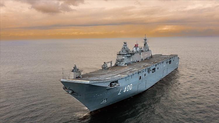 TCG ANADOLU Hollandada görücüye çıktı