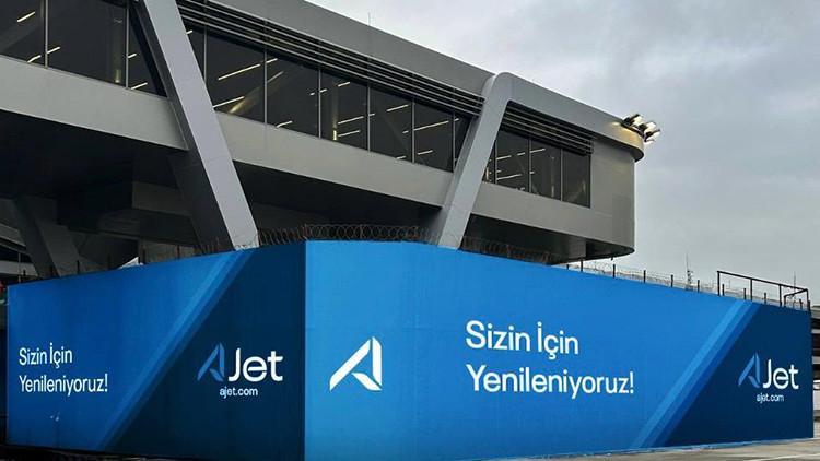 AJet’in CIP salonu yenileniyor