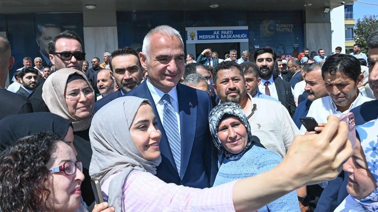 Bakan Ersoy rakamları paylaştı Mersin cazibe merkezi haline geliyor